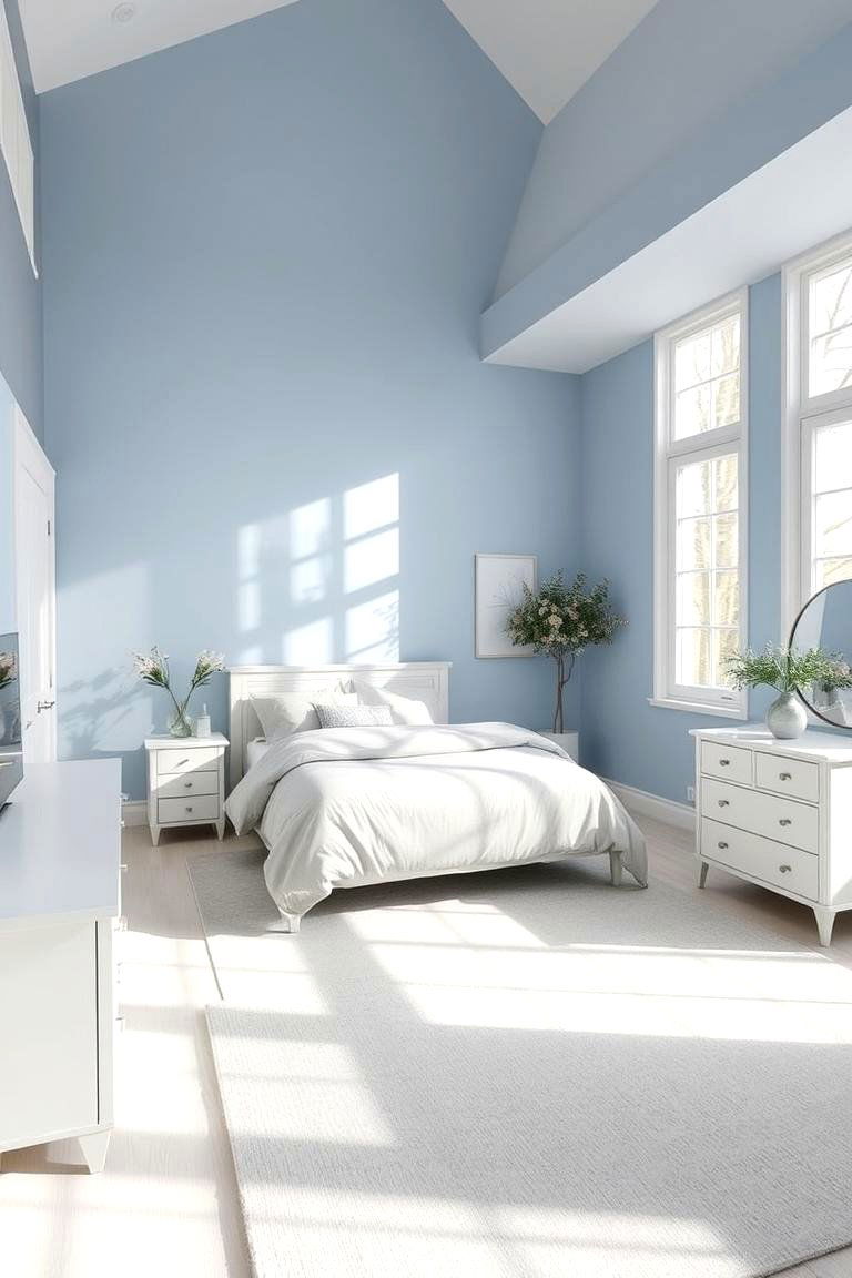 Light Blue Serenity - 24 Blue Bedroom Ideas