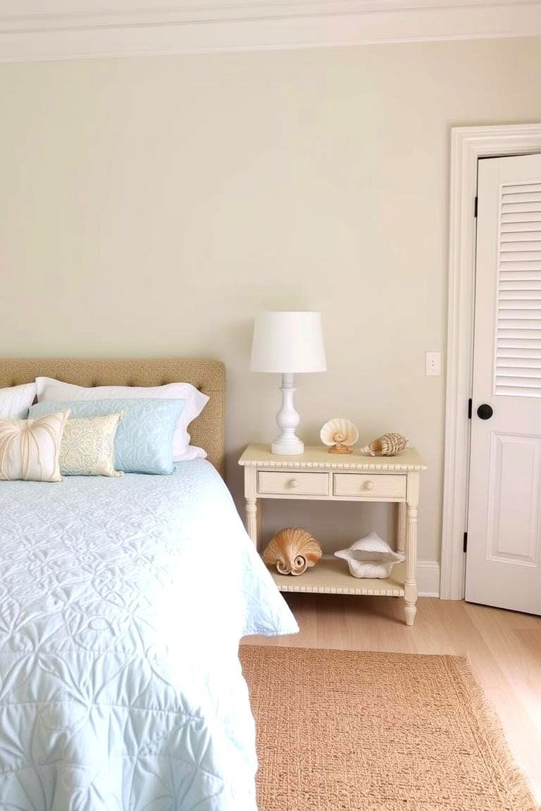 Light Blue in a Coastal Theme - 24 Light Blue Bedroom Ideas