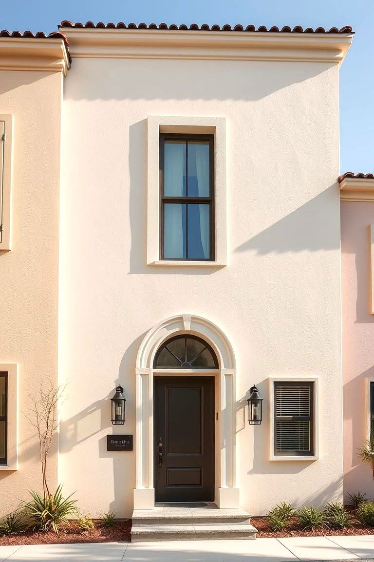 Light Buff - 24 Off-white Paint Colors for Home Exteriors