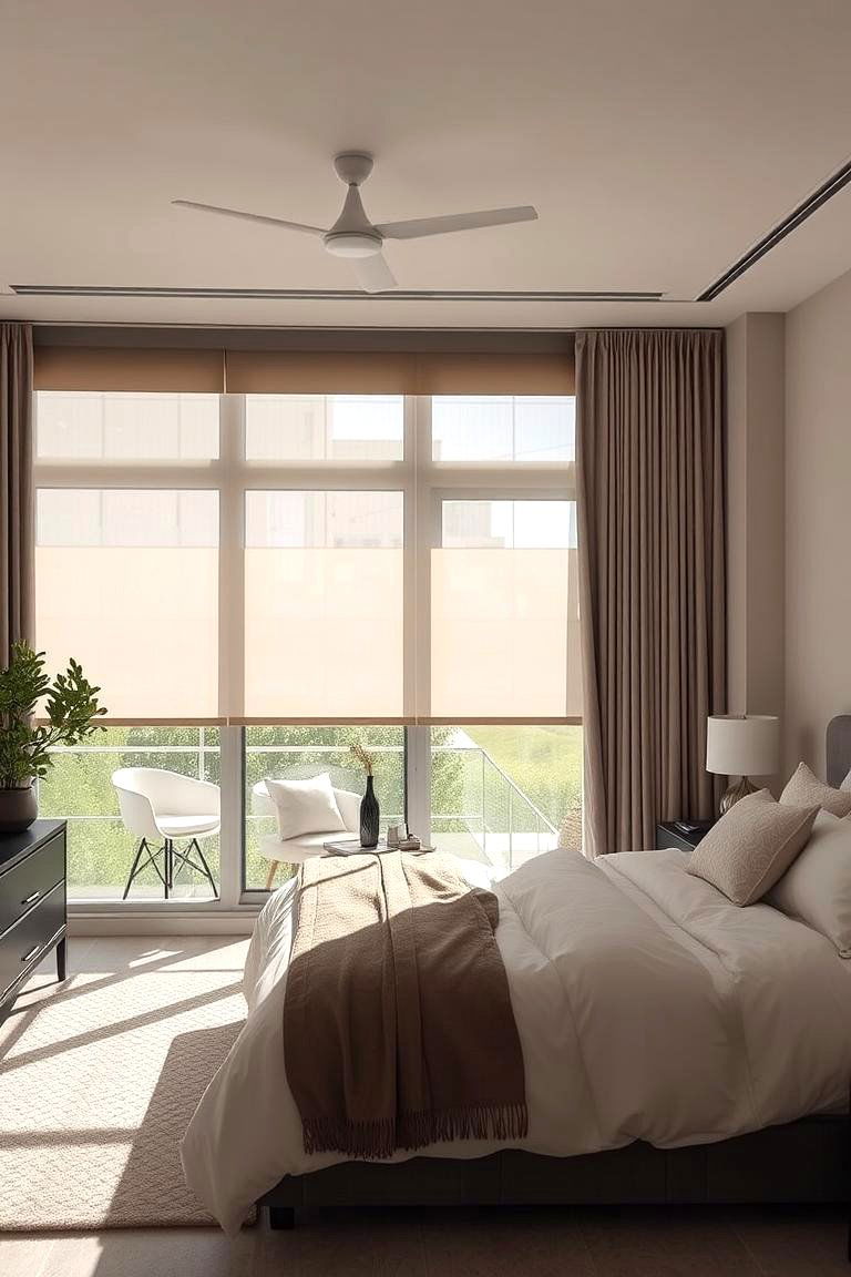 Light Filtering Cloud Blinds - 24 Cloud Themed Bedroom Ideas