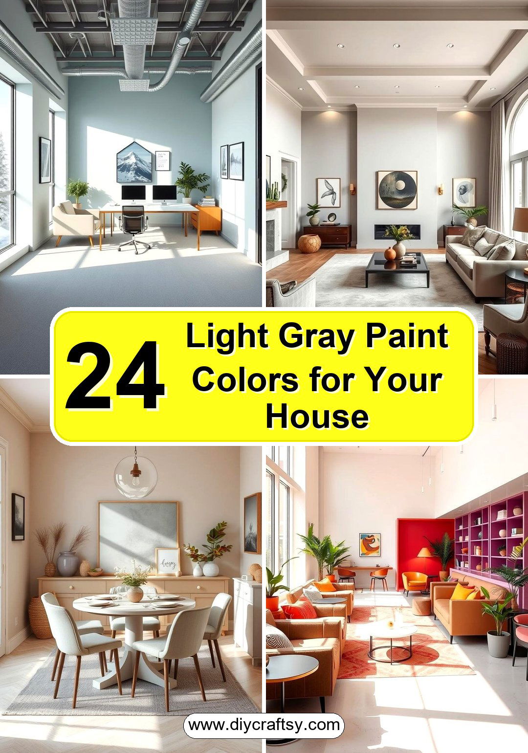 Light Gray Paint Colors for Your House