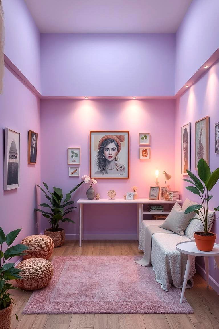Light Lilac - 24 Calming Paint Colors