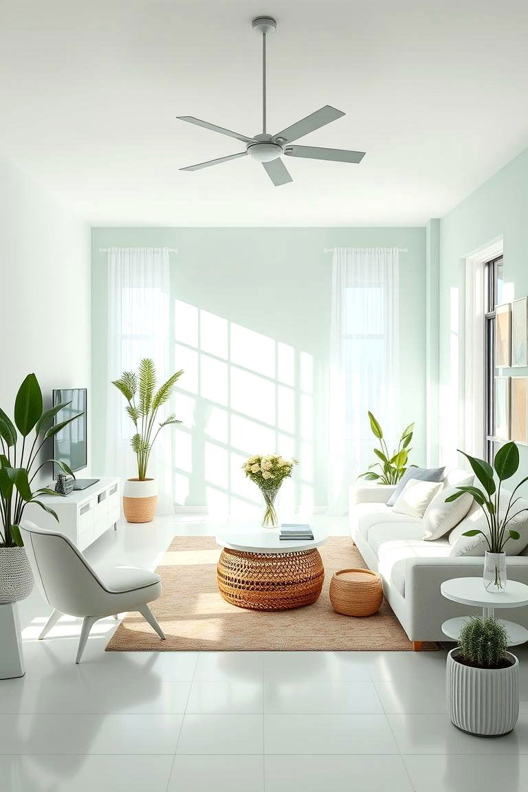 Light Mint Revival - 24 Monochromatic Color Schemes for Rooms