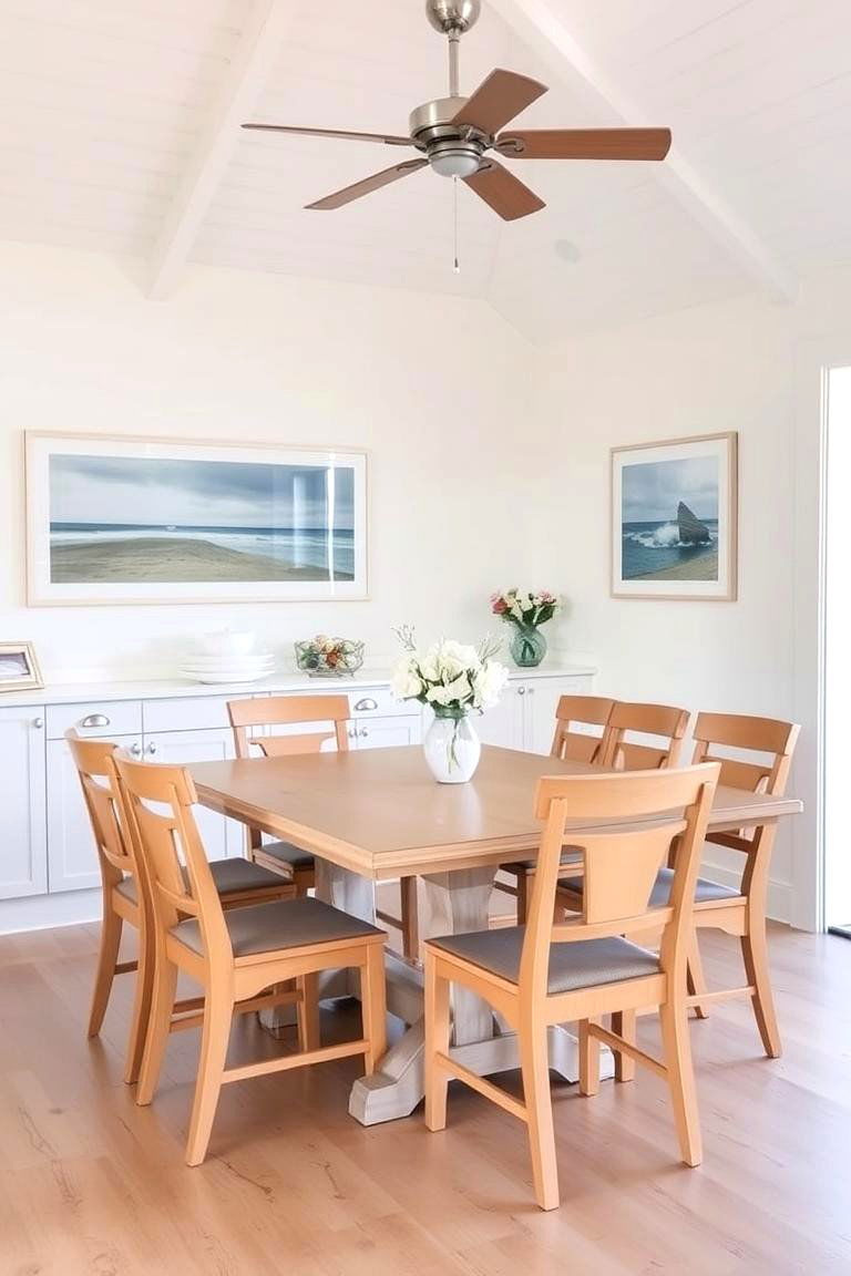 Light Wooden Finishes - 24 Beach House Decor Ideas
