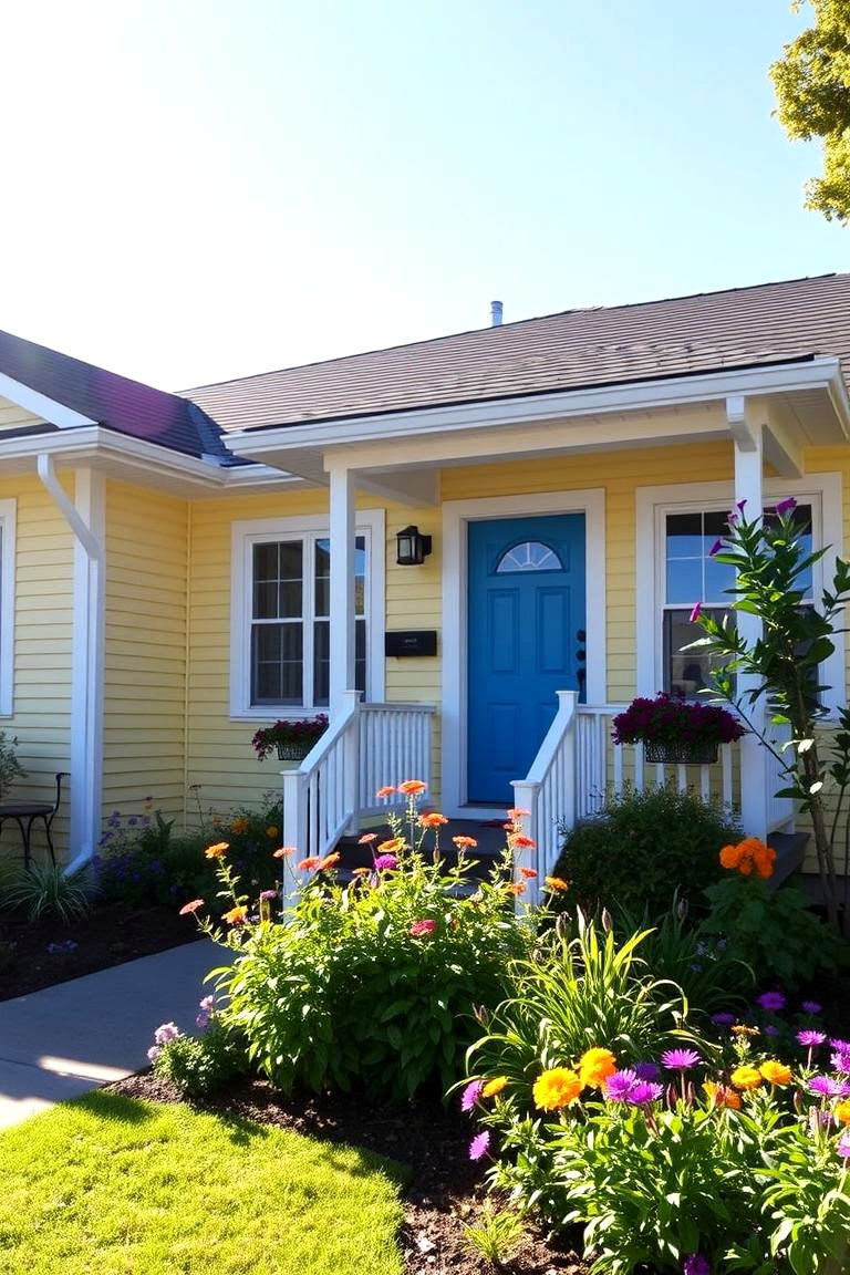 Light Yellow Siding - 24 House Siding Colors