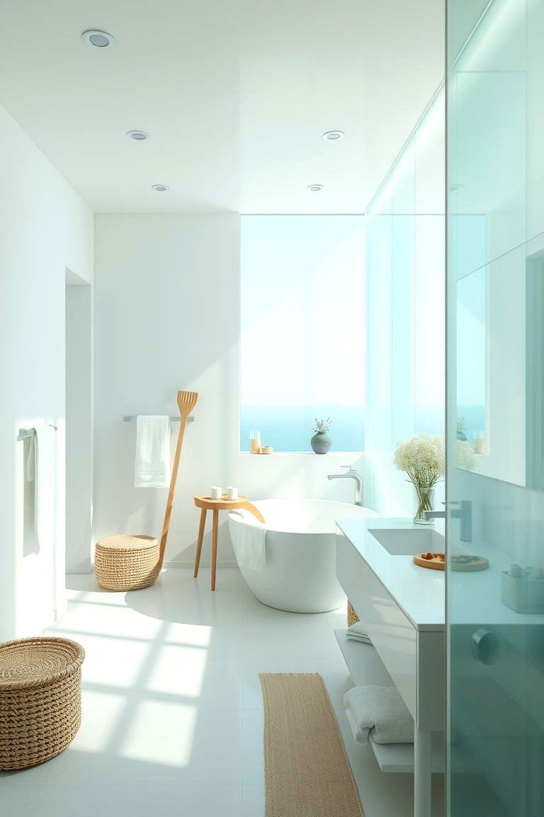 Light and Airy Ambiance - 24 Coastal Bathroom Ideas