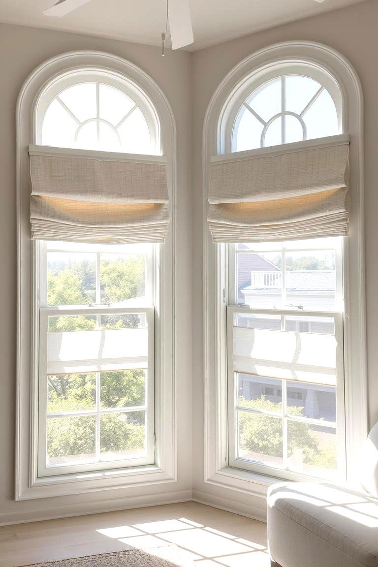 Light and Airy Window Treatments - 24 Coastal Decor Ideas