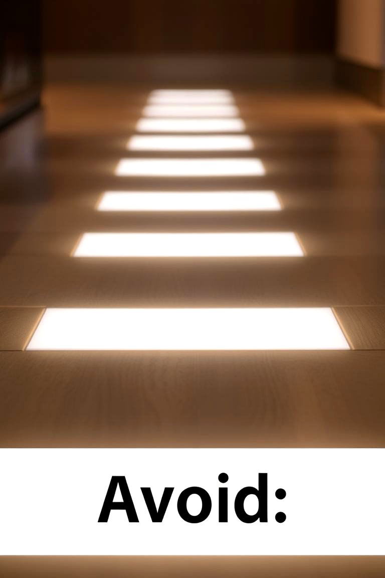 Lighted Transition Strips for Modern Touch - 24 Floor Transition Ideas