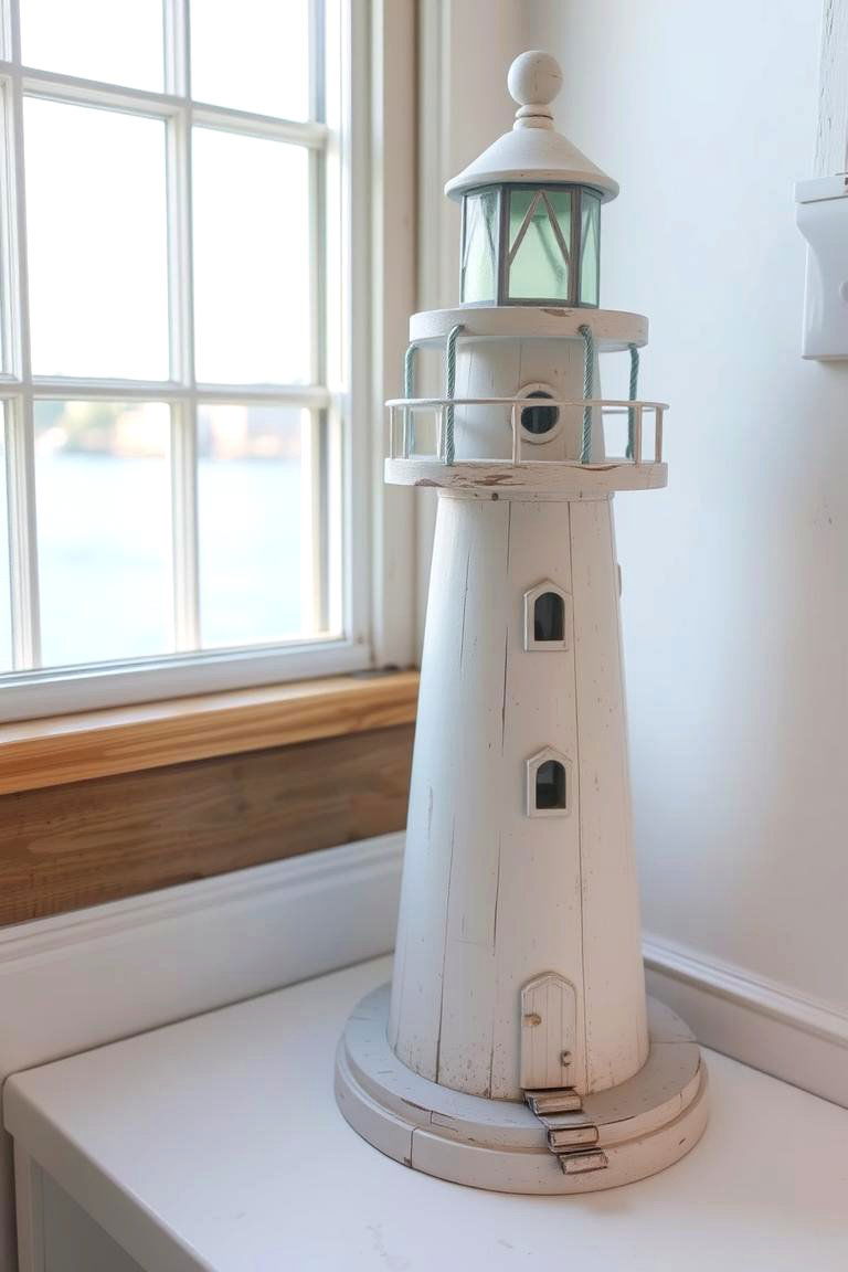Lighthouse Inspired Pieces - 24 Nautical Decor Ideas