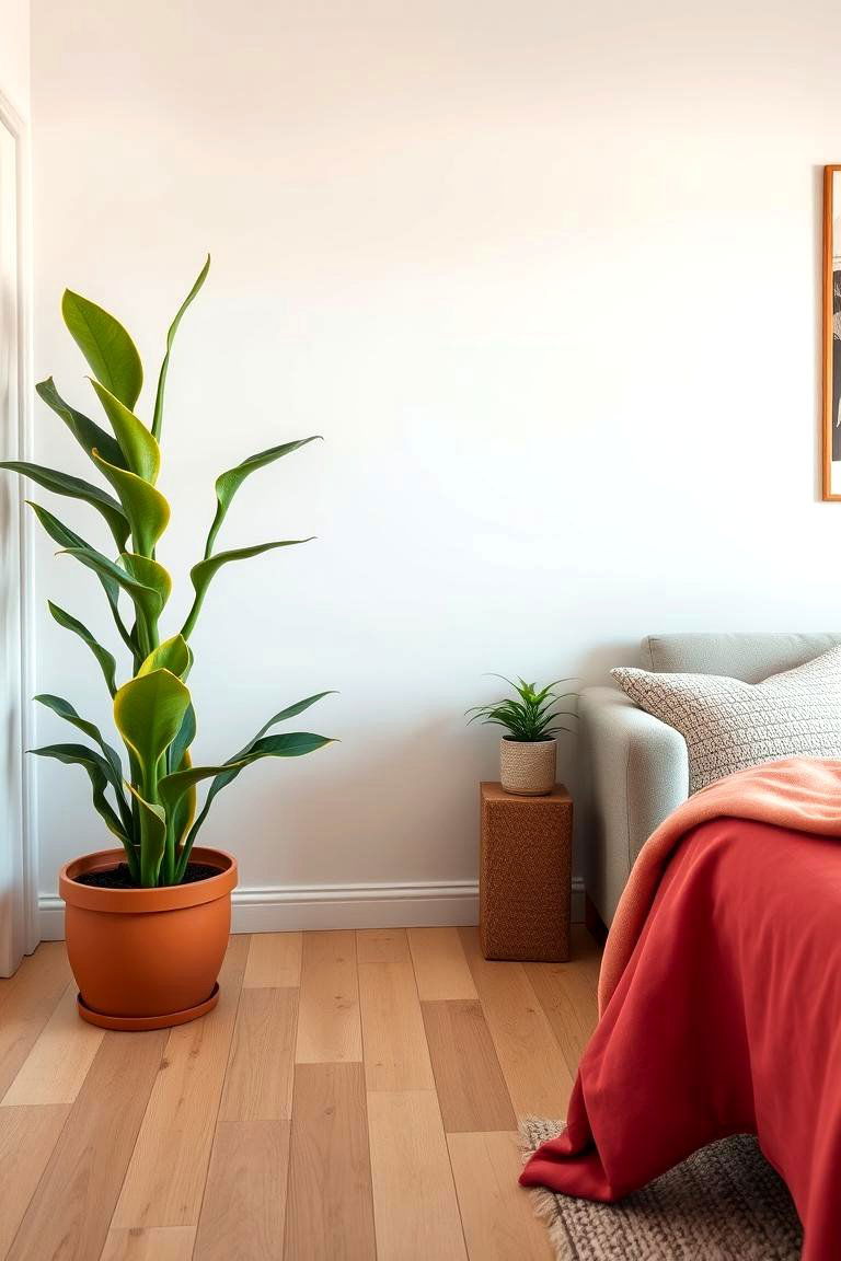 Lime Green Plants - 24 Green Bedroom Ideas