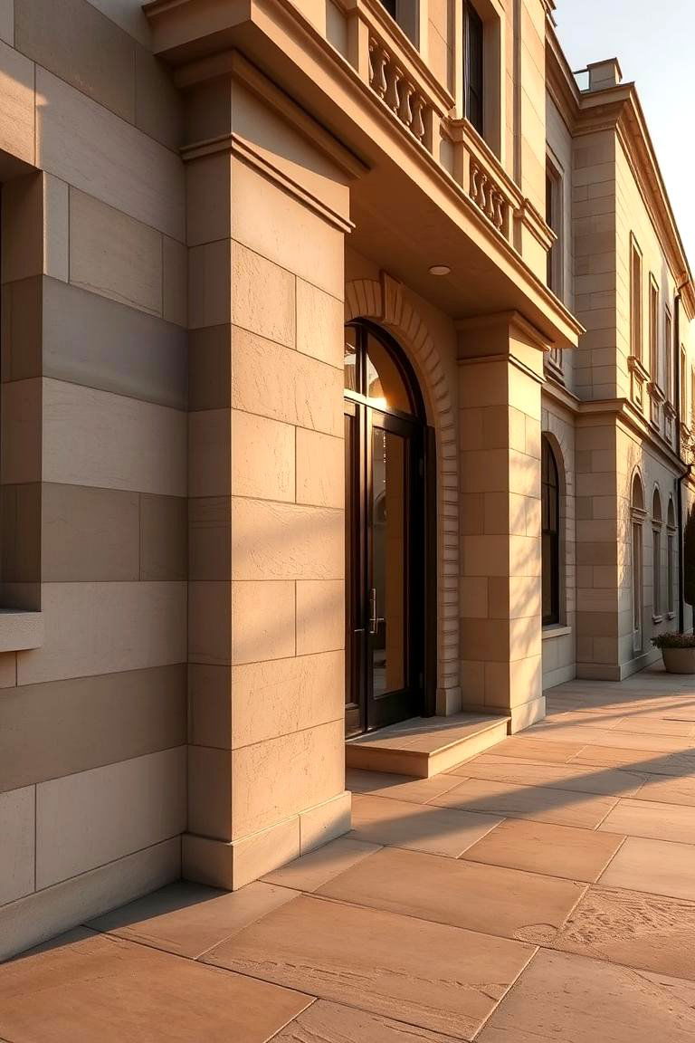 Limestone - 24 Types of Exterior House Stone