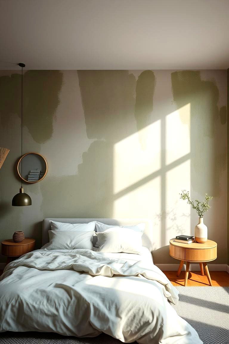Limewashed Wall Patterns - 24 Limewash Bedroom Ideas