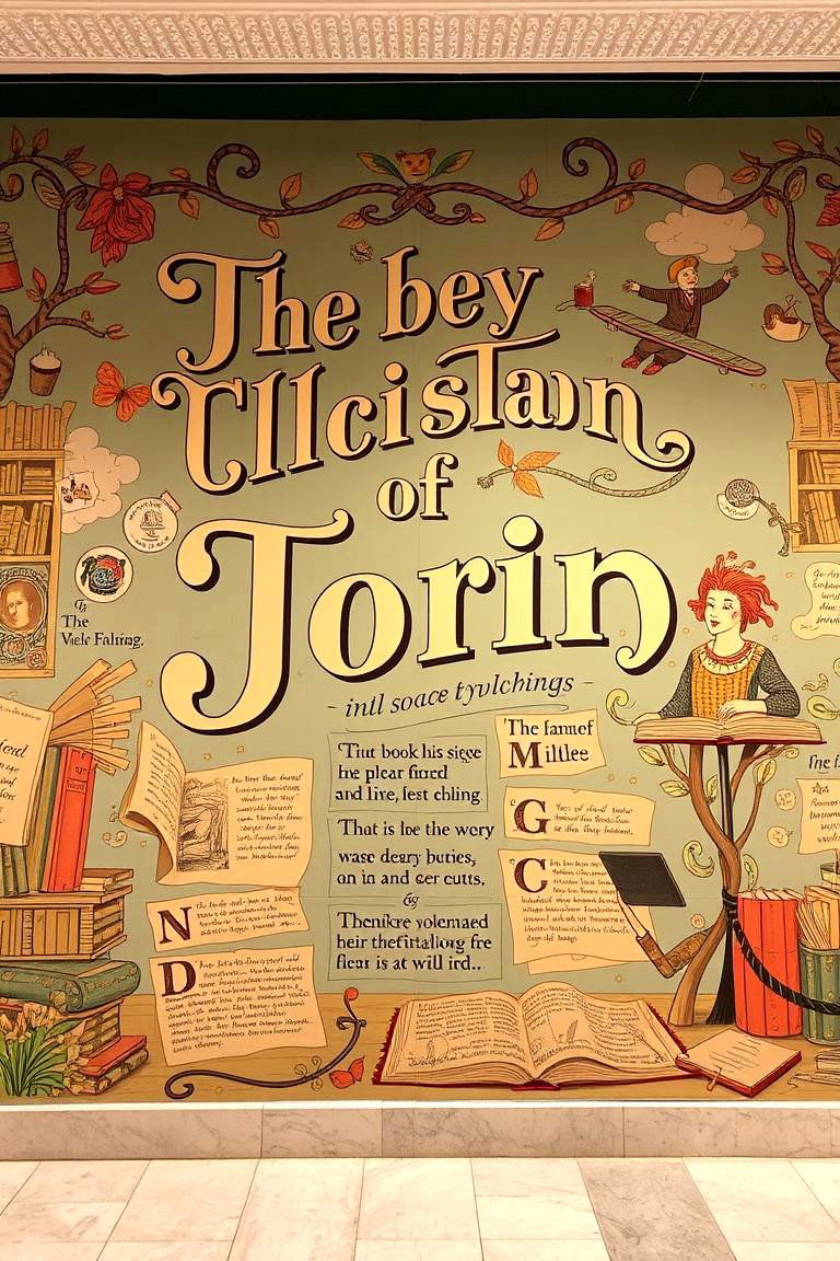 Literary Landscapes - 24 Interactive Murals