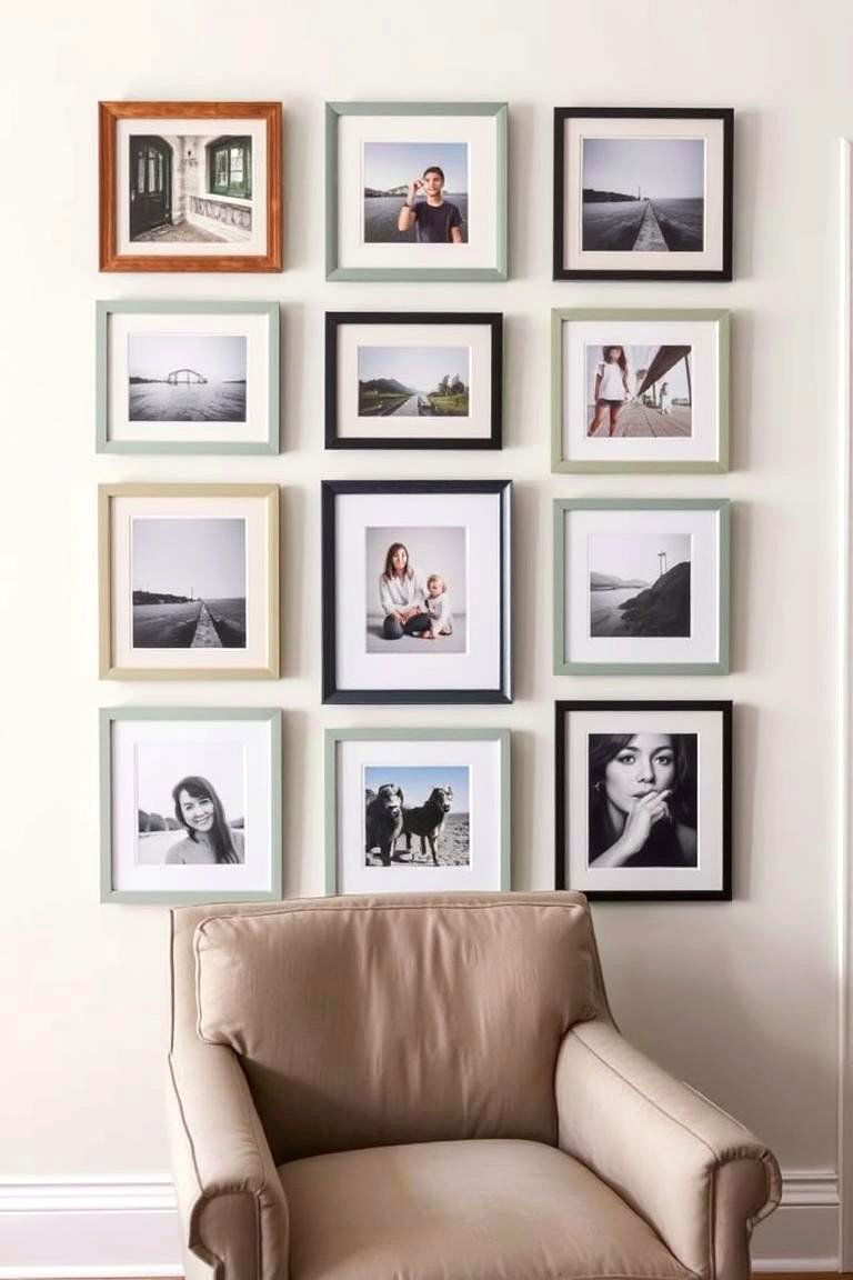 Literary Nook Sage Green Bookshelves - 24 Sage Green Decor Ideas