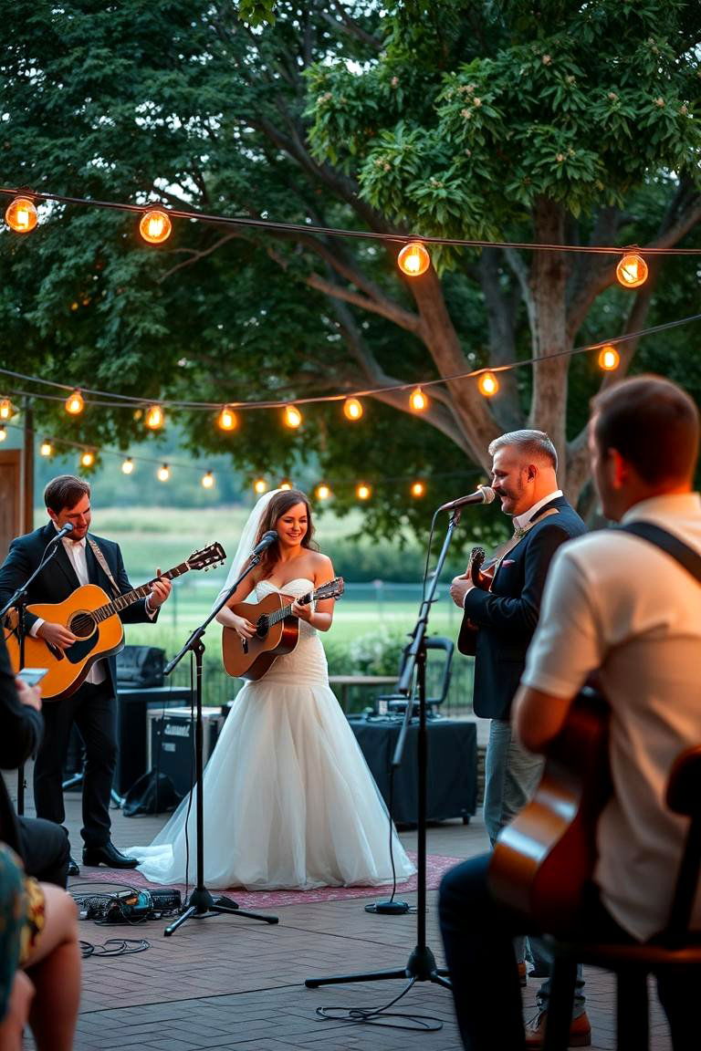 Live Music and Acoustic Performances - 24 Spring Wedding Ideas