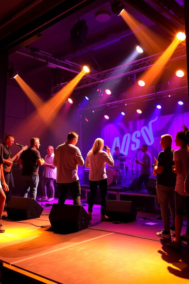 Lively Live Band Performance - 24 Wedding Entertainment Ideas