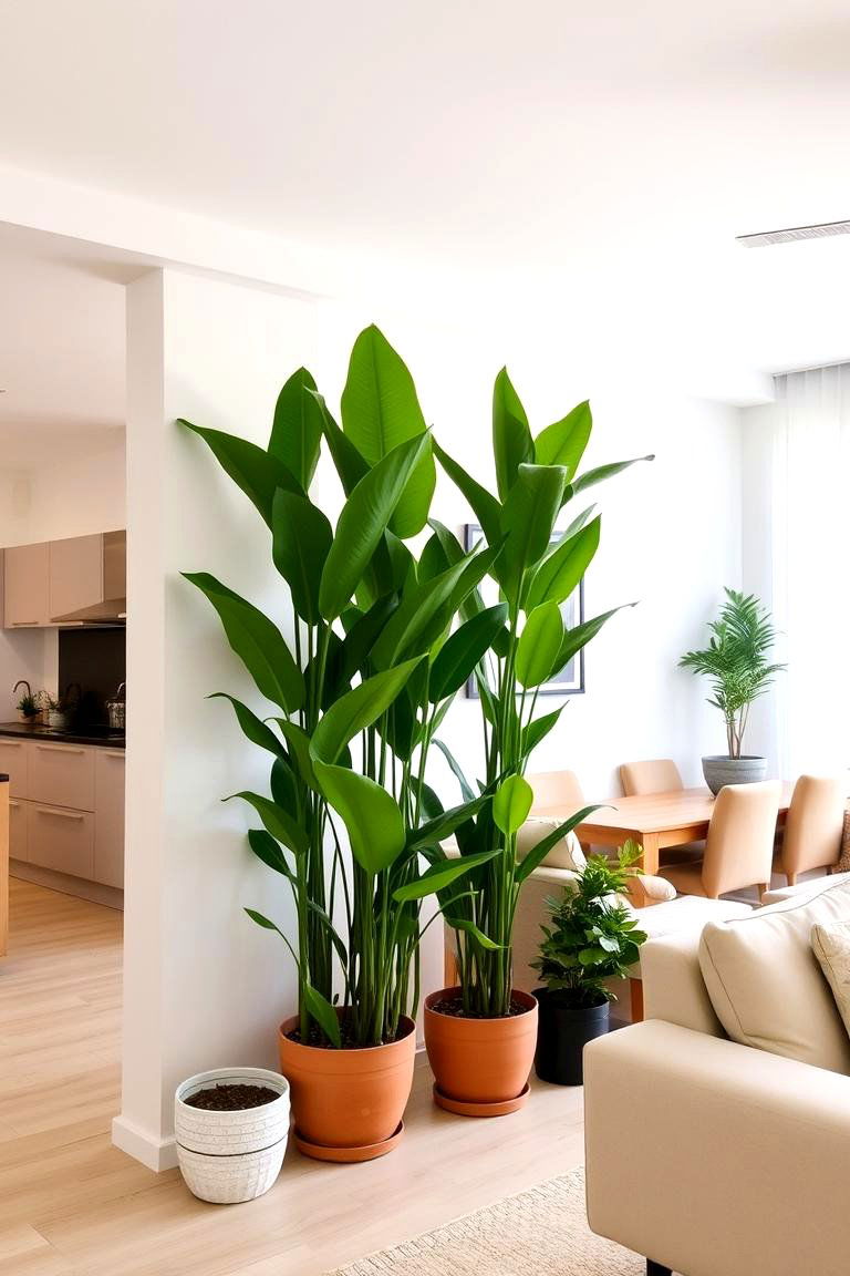 Lively Plant Divider - 24 Room Divider Ideas