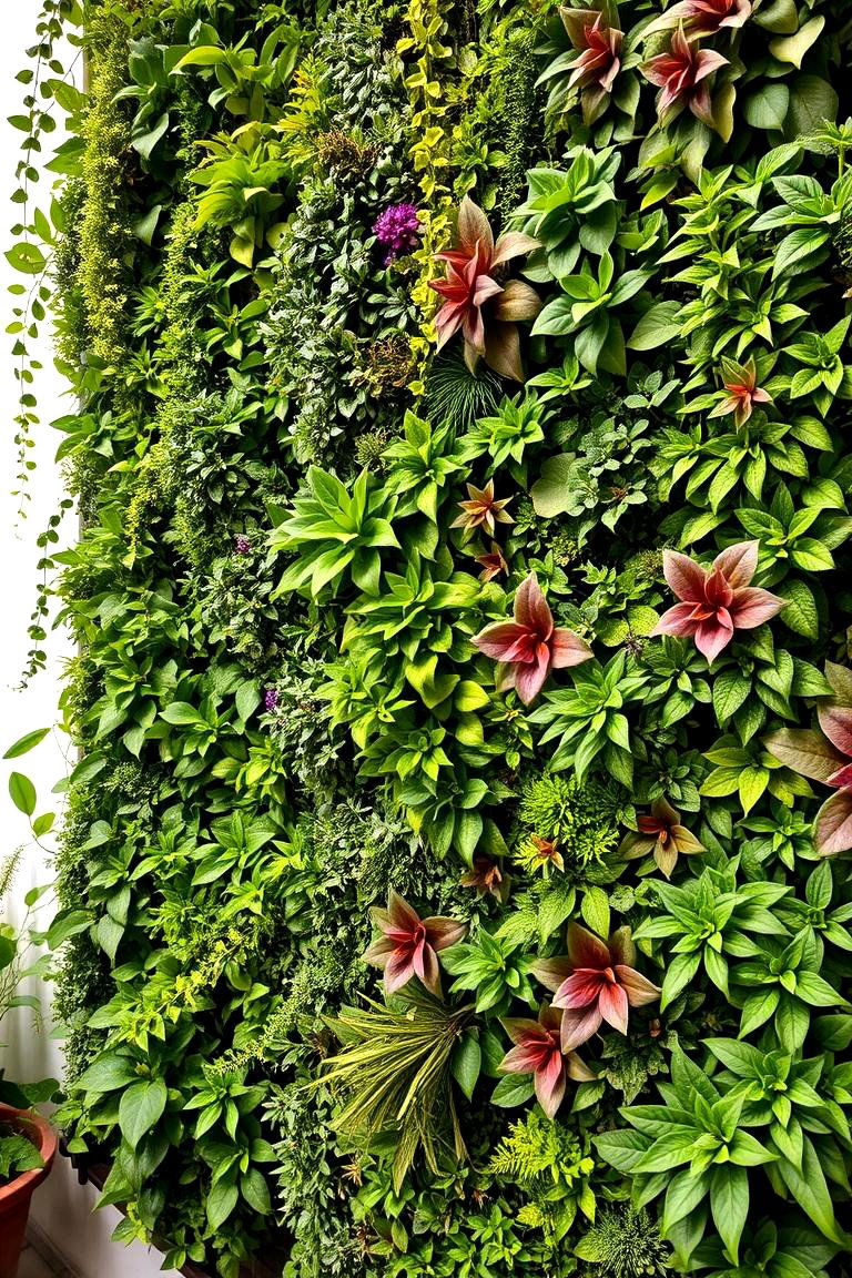 Living Green Wall - 24 Garden Shade Ideas