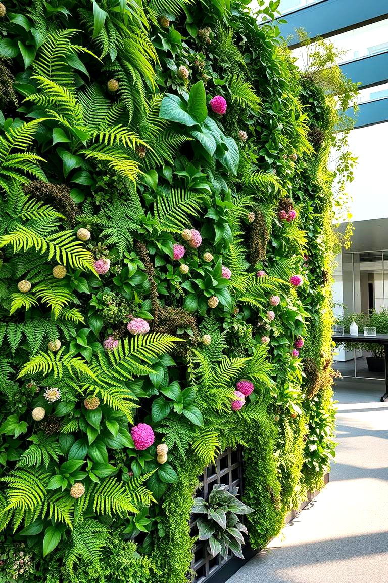 Living Green Walls - 24 Garden Wall Ideas