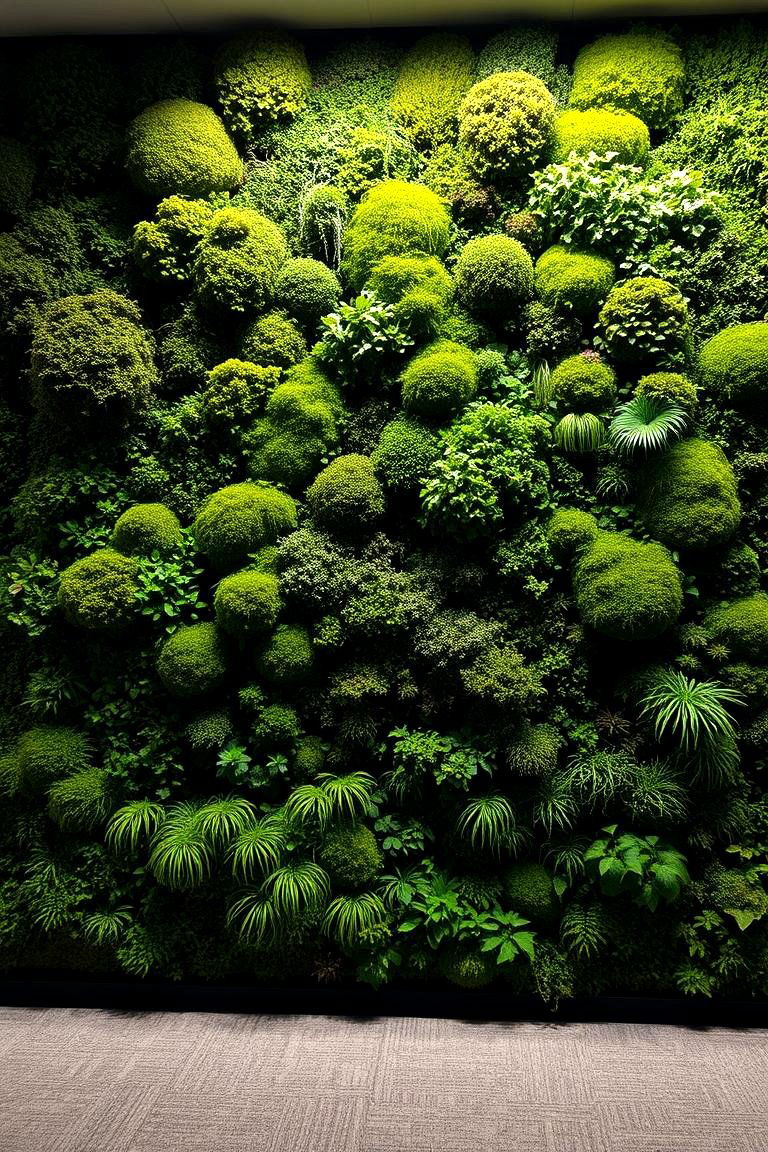 Living Moss Walls - 24 Vertical Garden Ideas