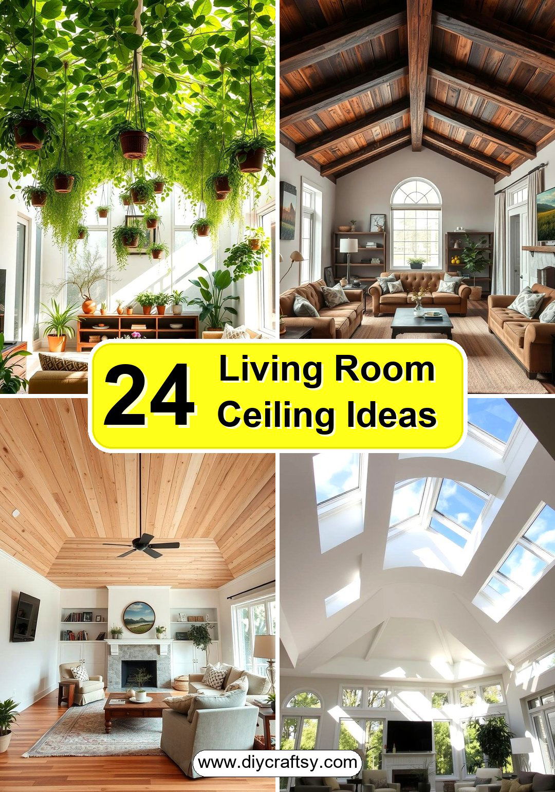 Living Room Ceiling Ideas