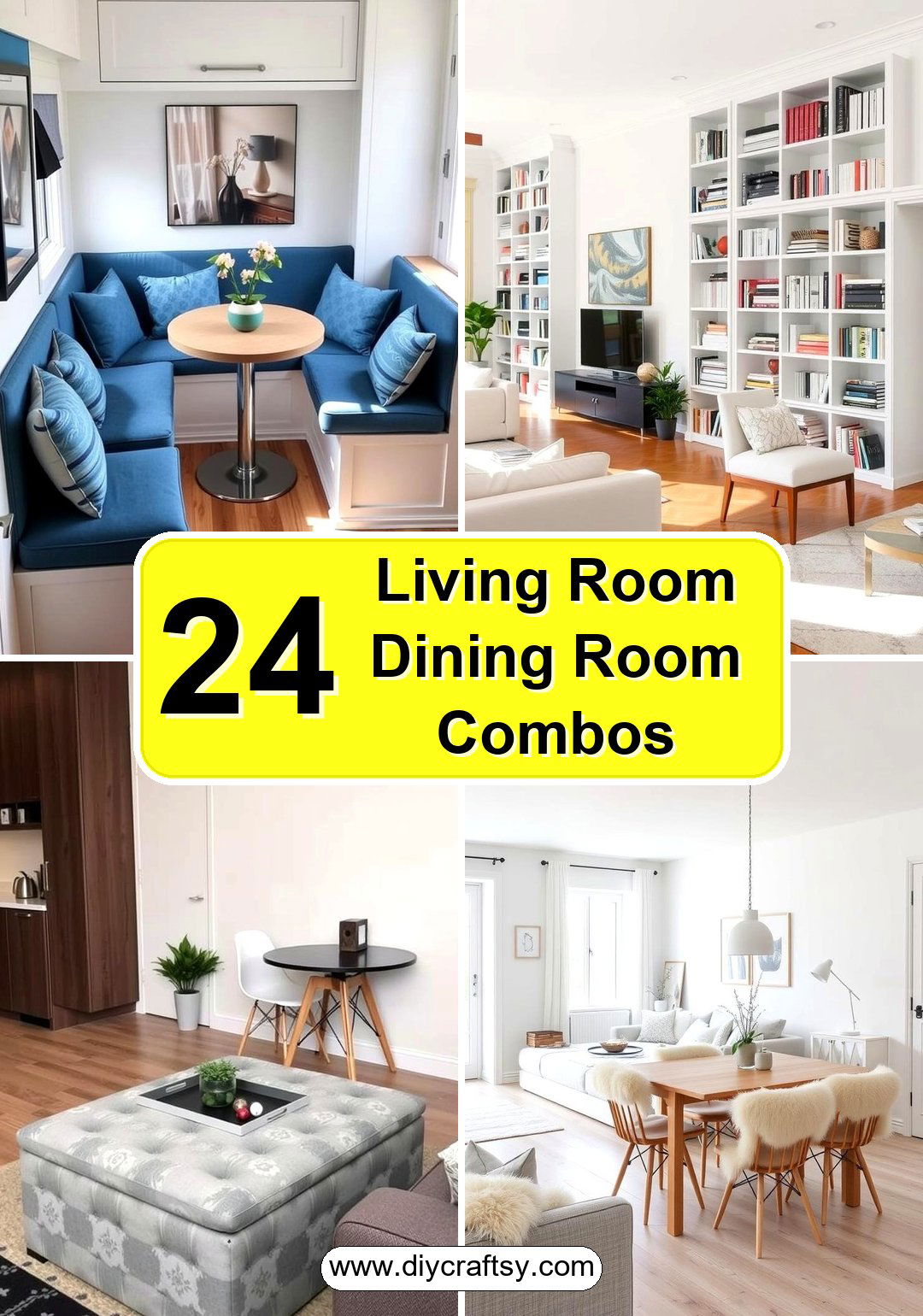 Living Room Dining Room Combos