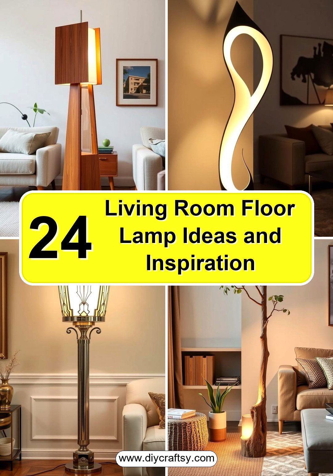 Living Room Floor Lamp Ideas and Inspiration
