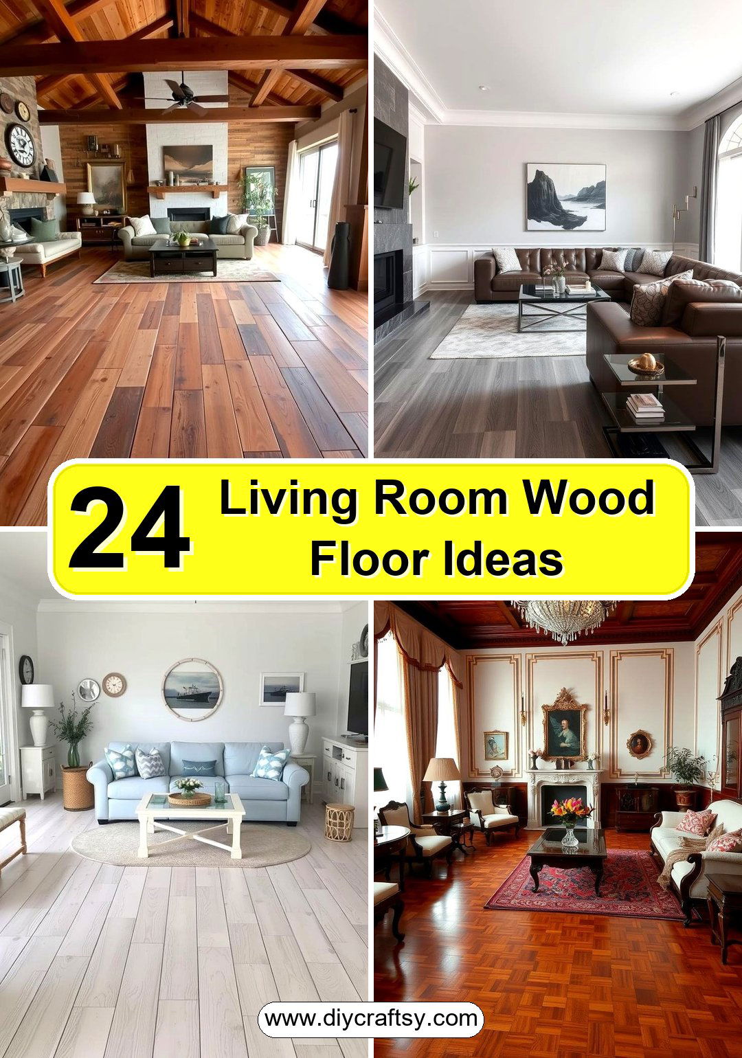 Living Room Wood Floor Ideas