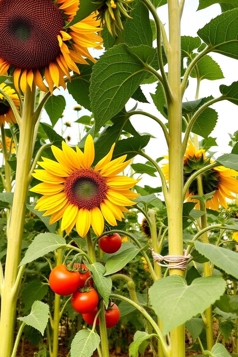 Living Trellis e.g - 24 Tomato Trellis Ideas