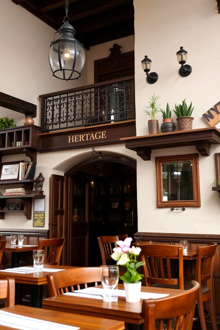Local Heritage Inspiration - 24 Restaurant Interior Design Ideas