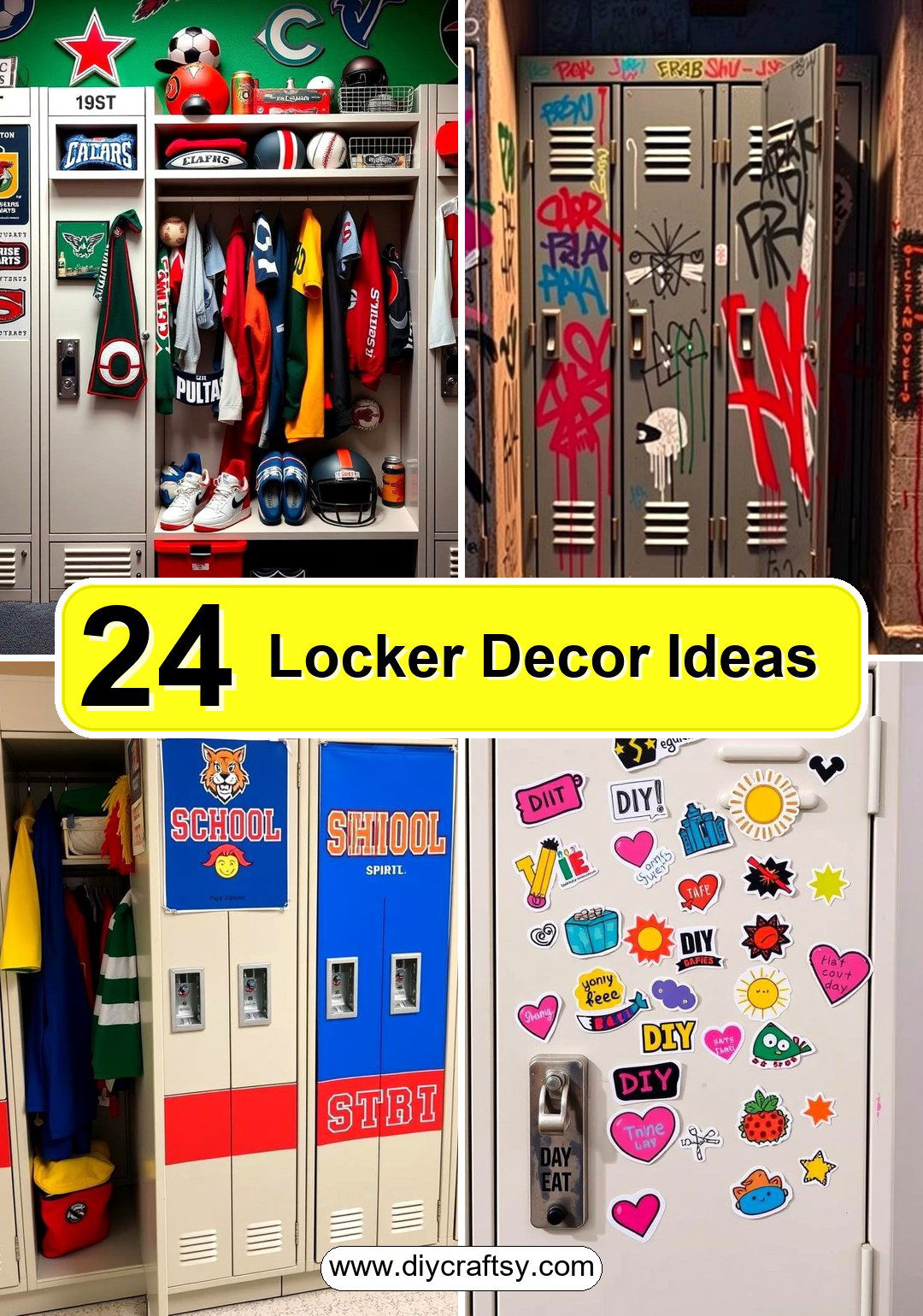 Locker Decor Ideas