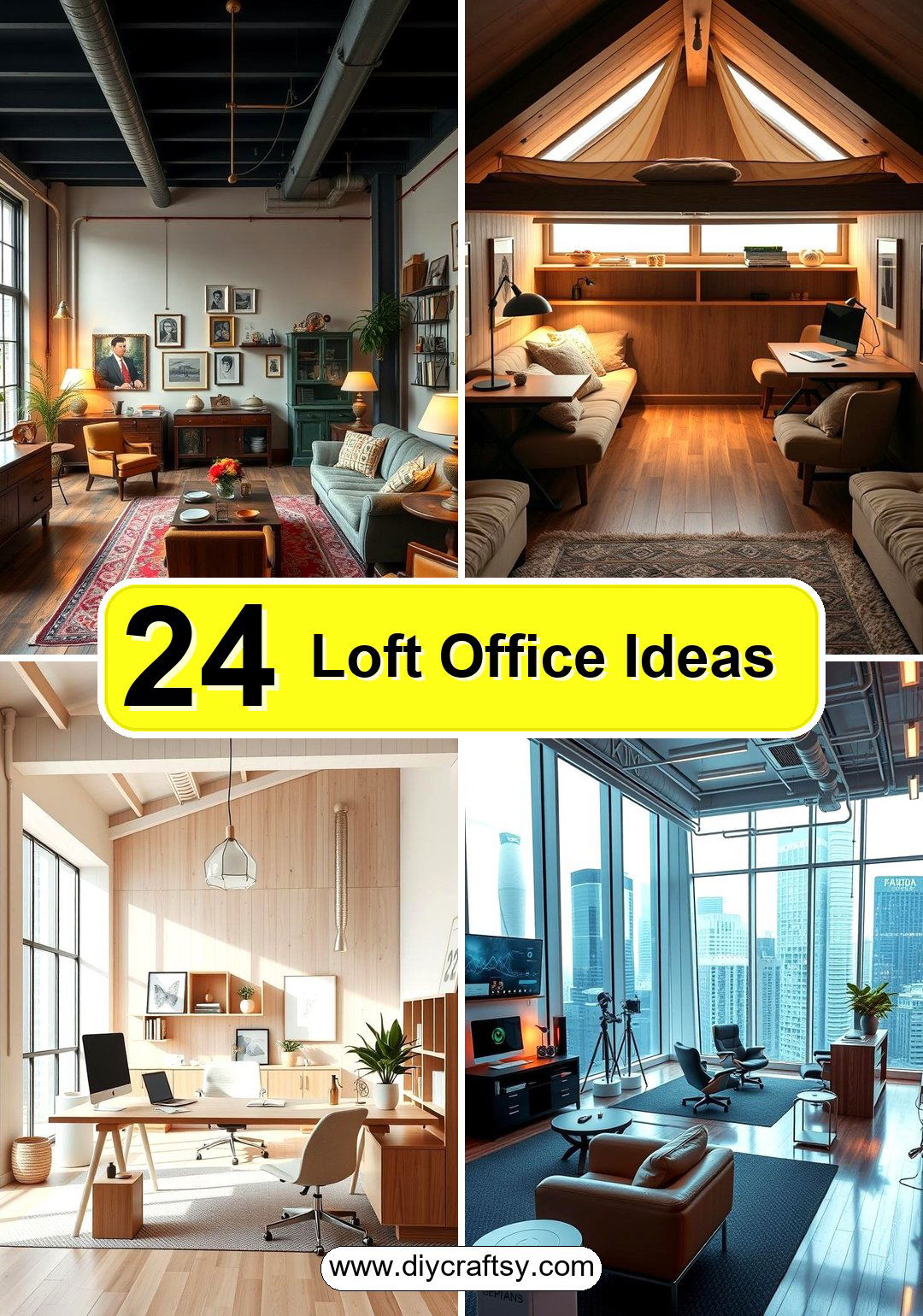 Loft Office Ideas
