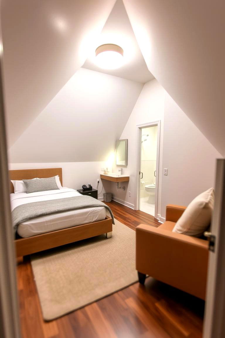 Loft as a Guest Suite with Ensuite - 24 Loft Ideas
