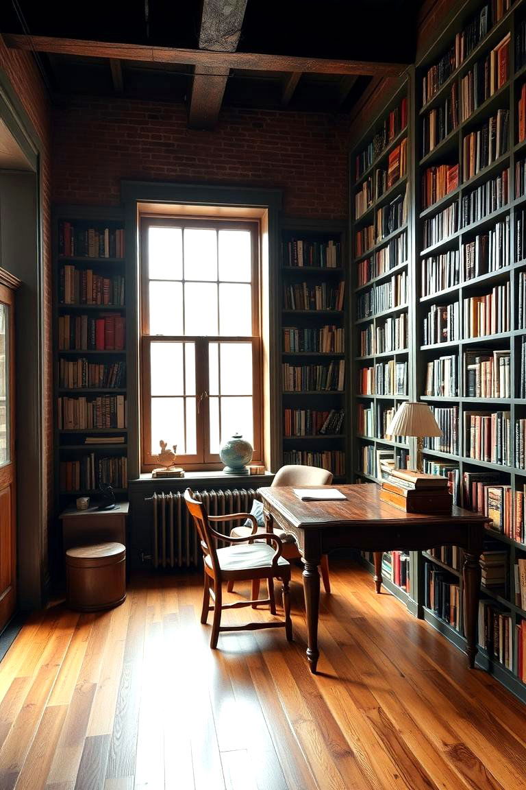Loft as a Library and Writing Retreat - 24 Loft Ideas