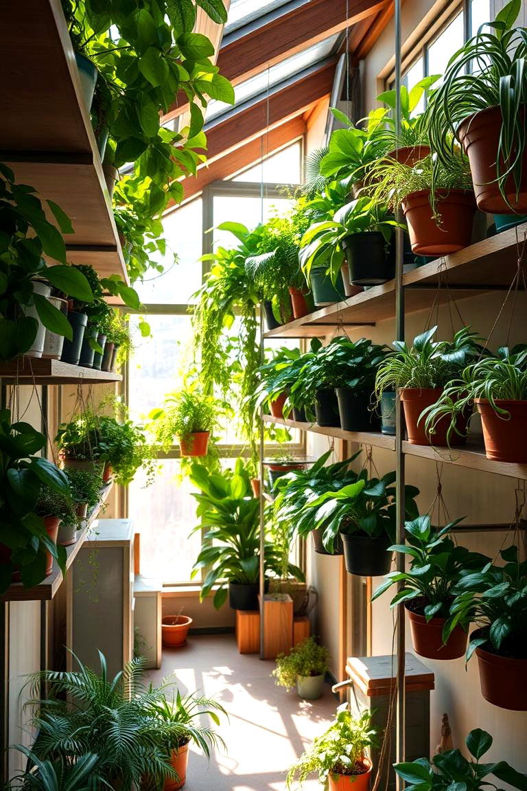 Loft as a Vertical Garden Oasis - 24 Loft Ideas