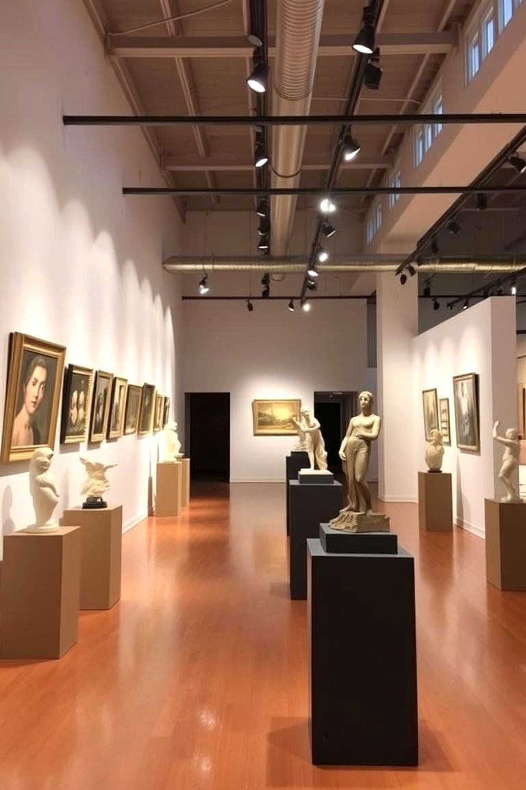 Loft as an Art Gallery or Display Area - 24 Loft Ideas