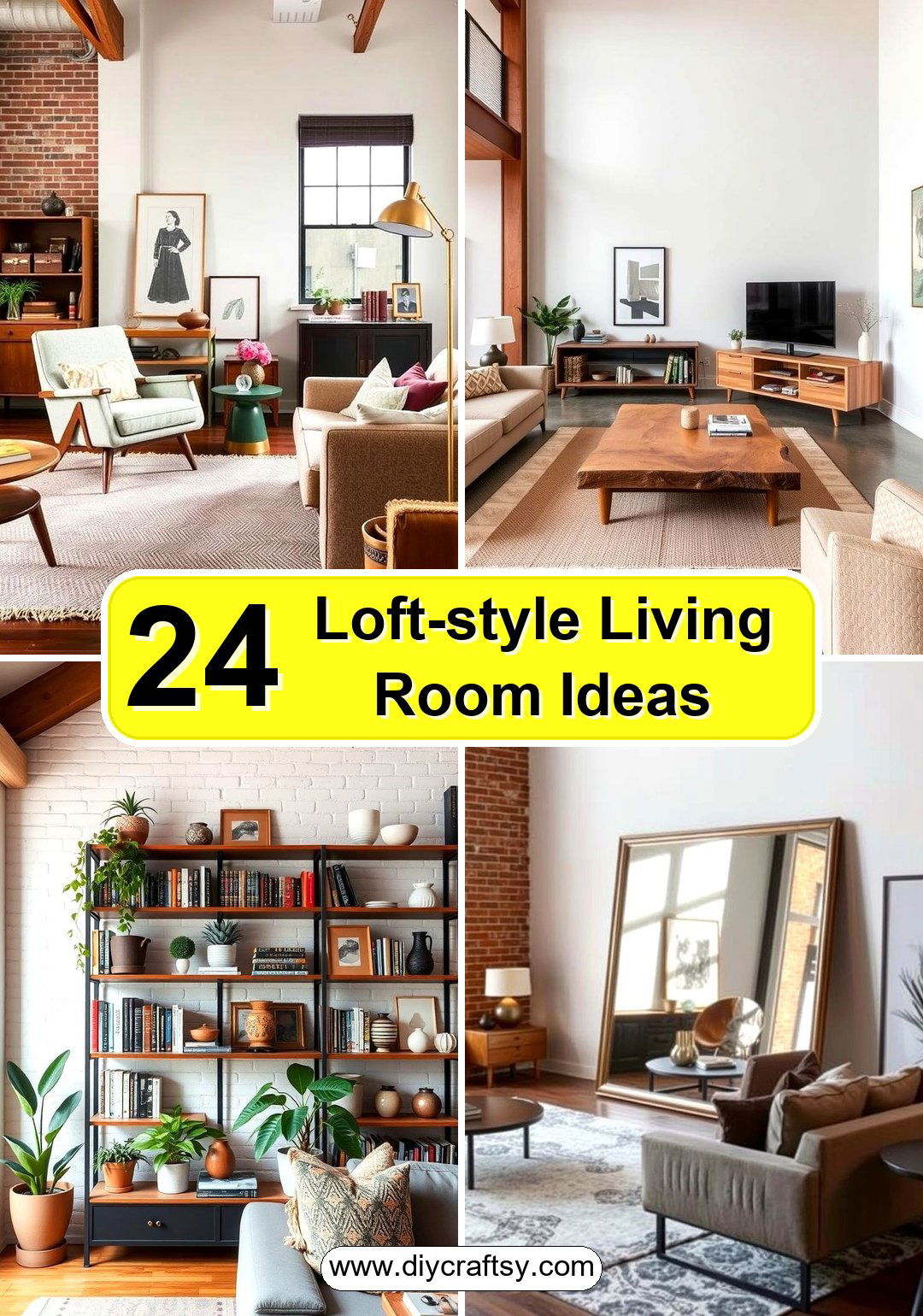 Loft-style Living Room Ideas
