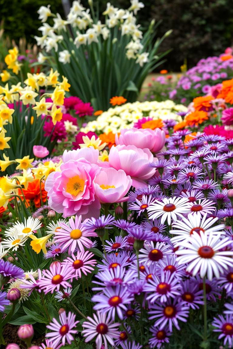Long Blooming Season Extender - 24 Perennial Flower Bed Ideas