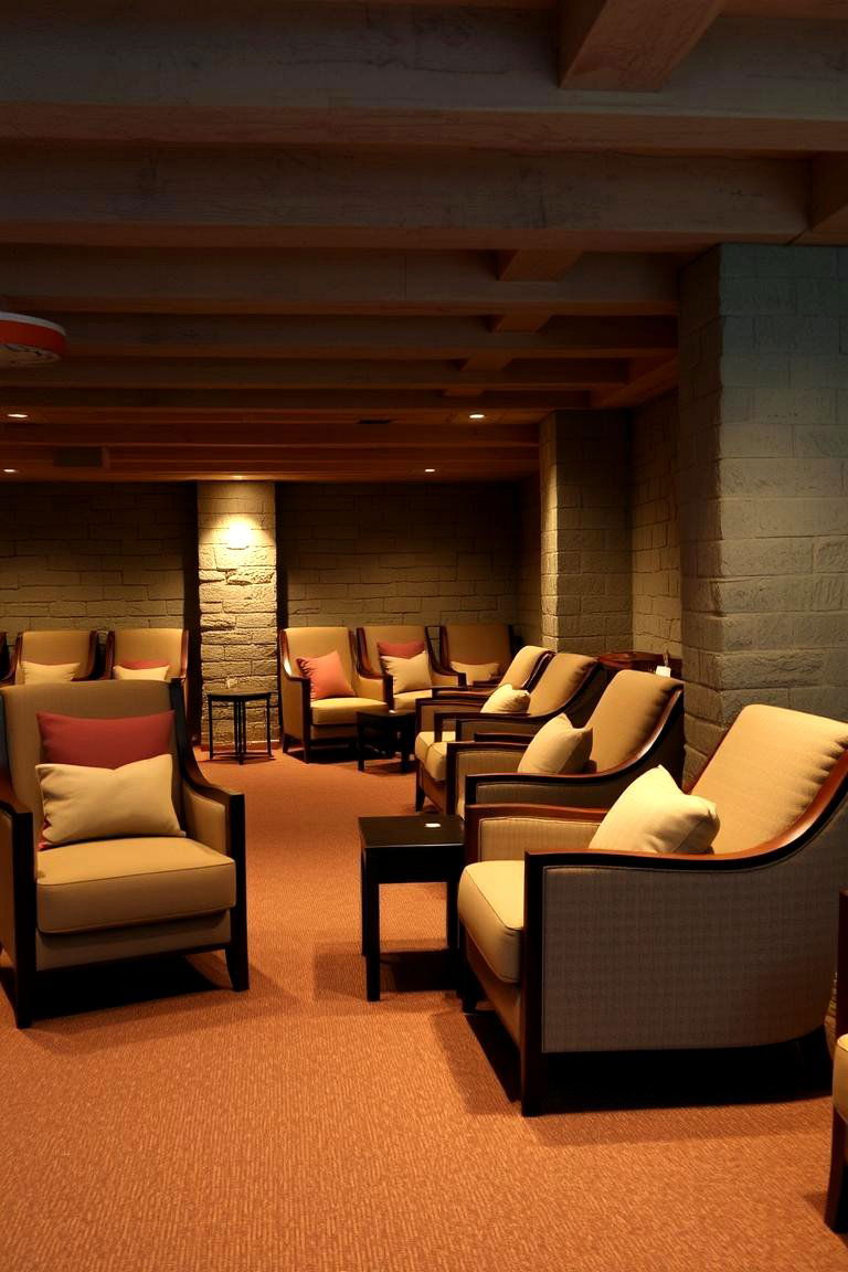 Lounge Chairs for Relaxation - 24 Basement Furniture Ideas