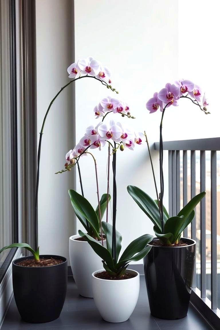 Lovely Orchids - 24 Flowering Plants for Balcony