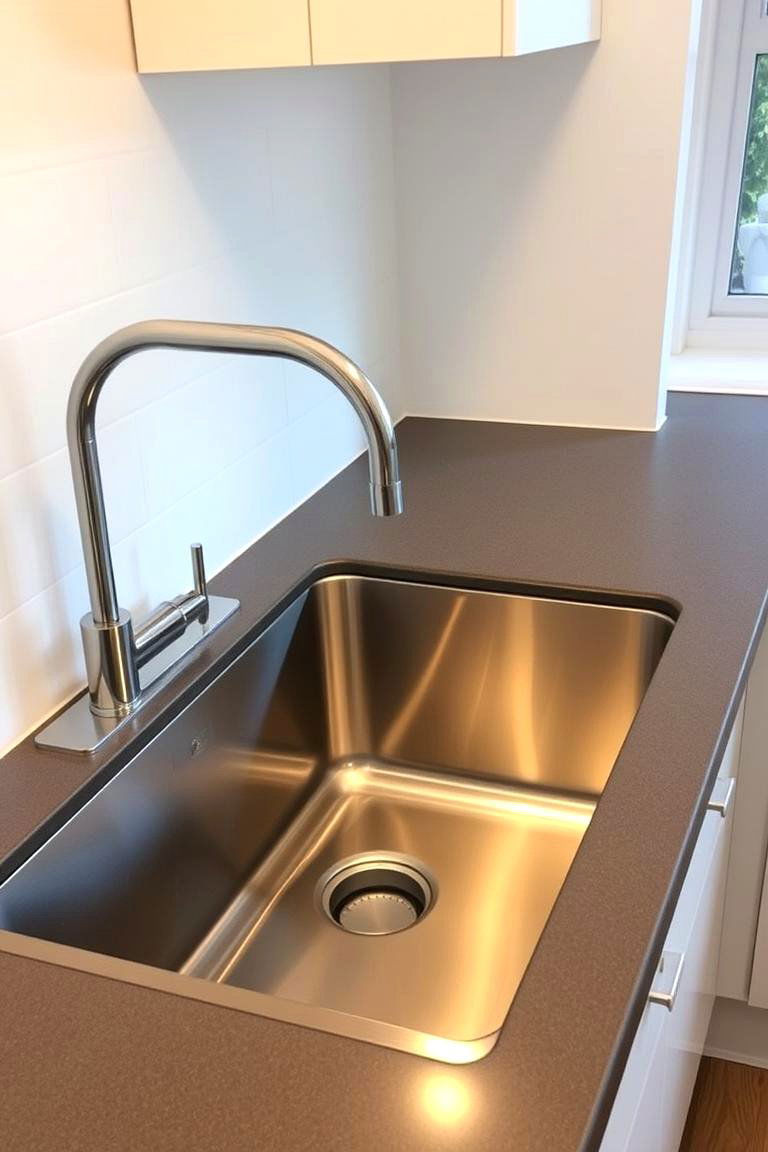 Low Divide Sink - 24 Kitchen Sink Ideas