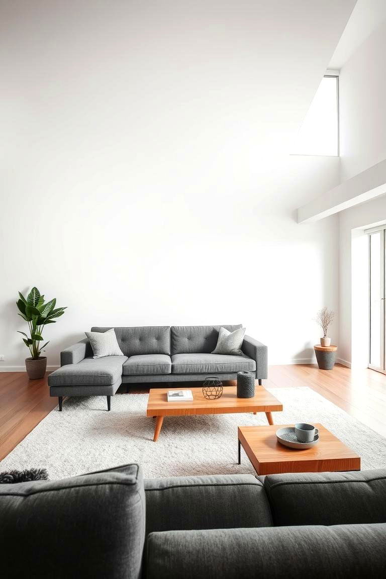 Low Furniture Profile for Enhanced Space - 24 Zen Living Room Ideas