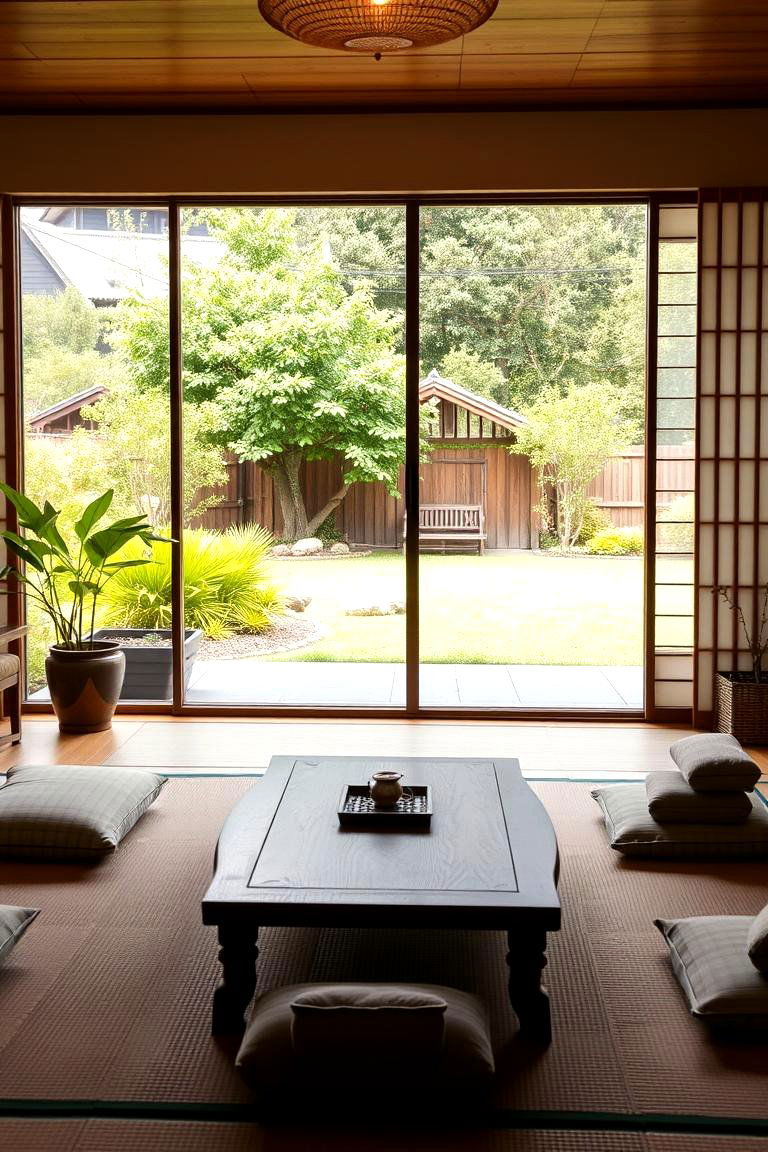 Low Furniture - 24 Japanese Interior Design Ideas