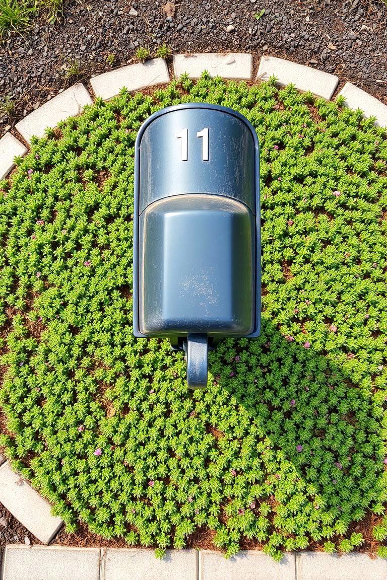 Low Maintenance Ground Cover - 24 Mailbox Landscaping Ideas