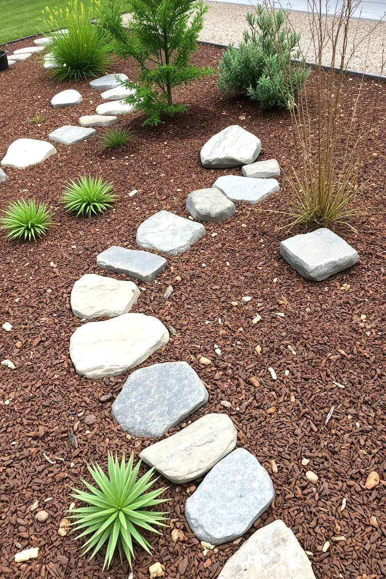Low Maintenance Mulch Landscape - 24 South Florida Landscaping Ideas