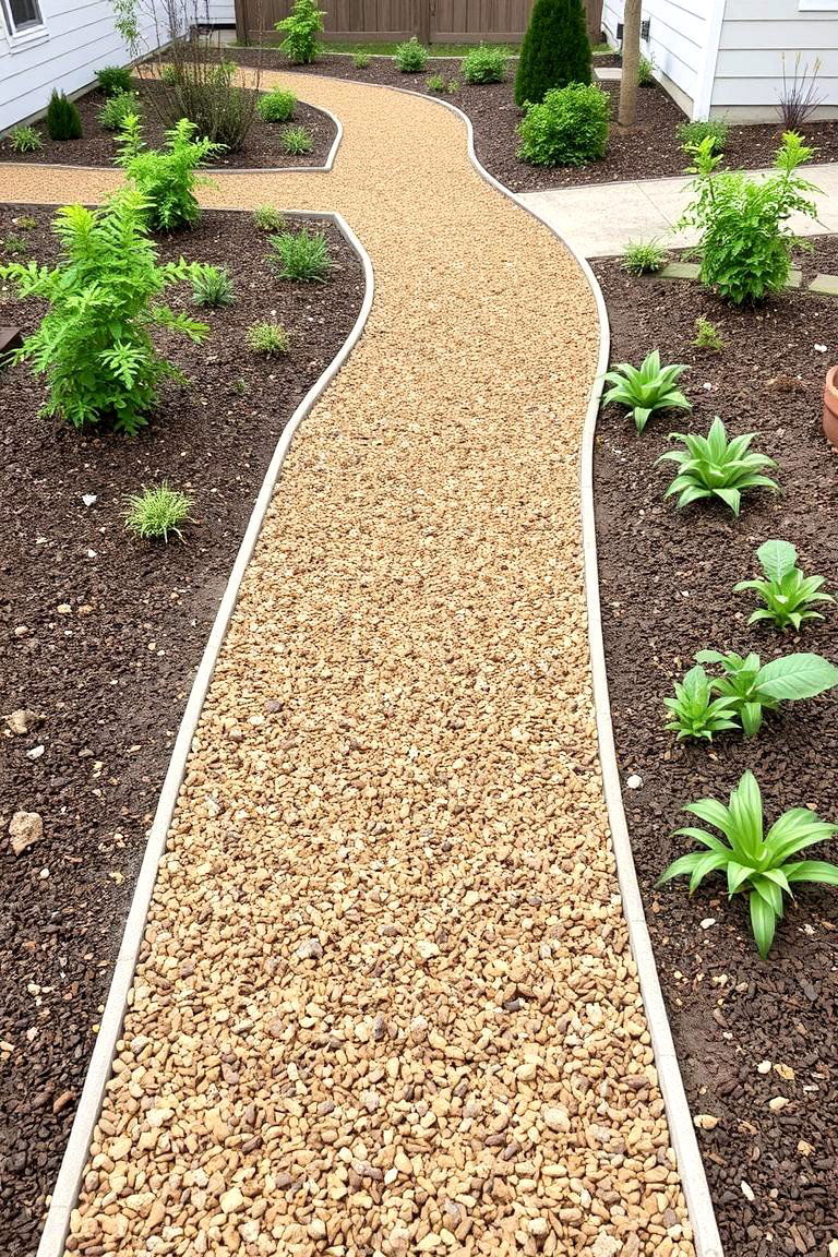 Low Maintenance Mulch Path - 24 Mulch Pathway Ideas