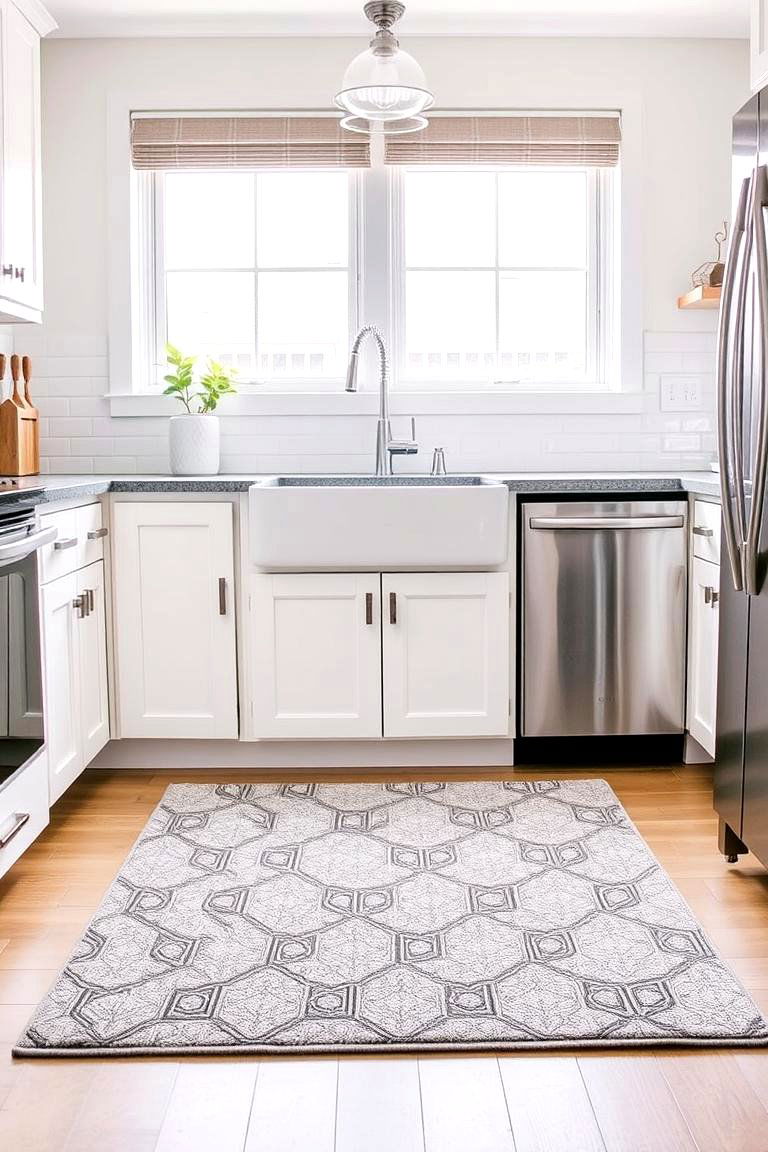 Low Pile Washable Rug - 24 Kitchen Rug Ideas