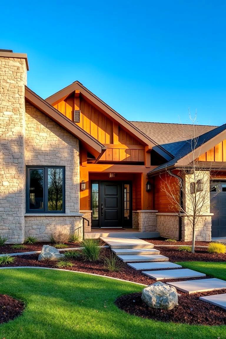 Low Pitched Rooflines for a Sleek Aesthetic - 24 Modern Ranch House