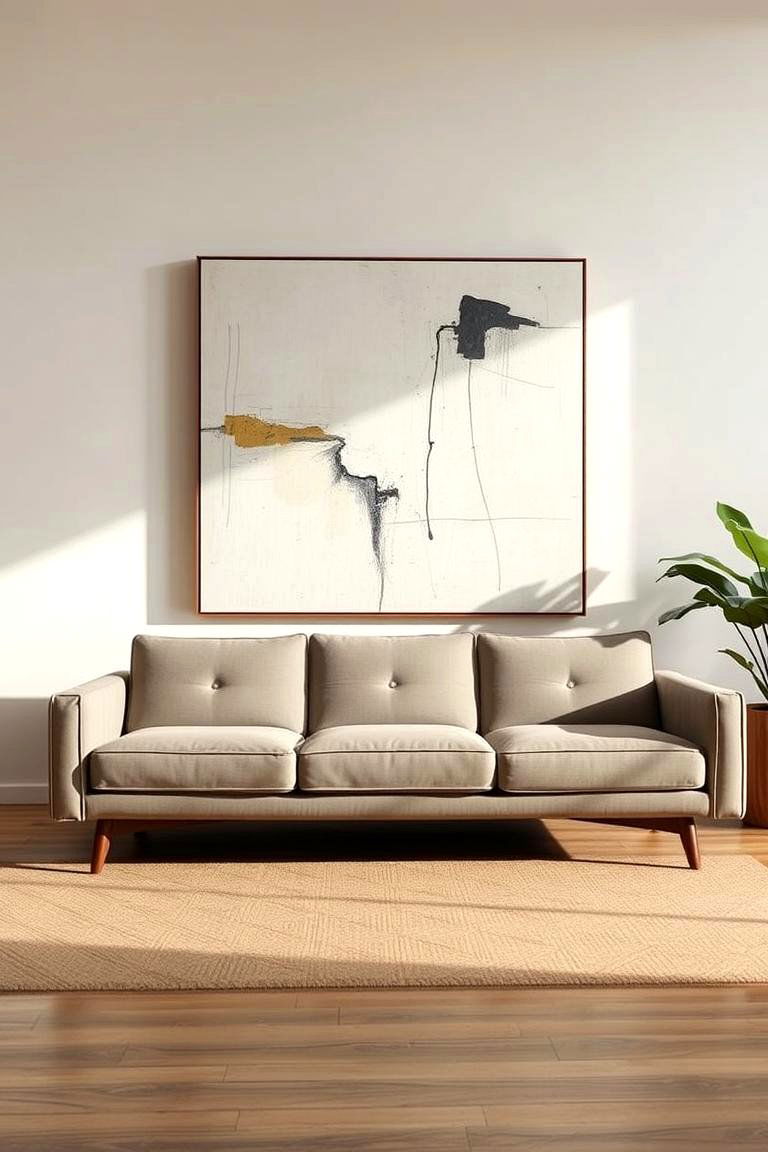 Low Profile Sofas and Chairs - 27 1950s Living Room Ideas