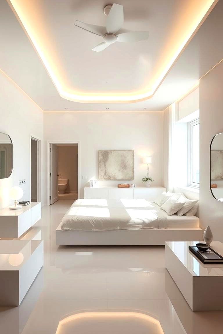 Luminous Modernity - 24 Greek Bedroom Design Ideas